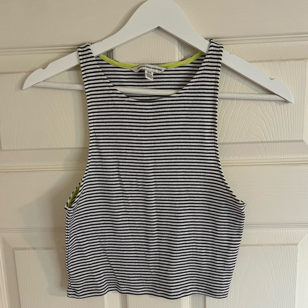 American Eagle Striped Tank Top